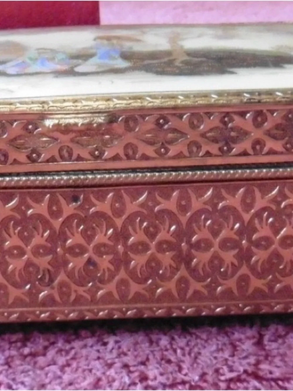 Vintage Estate Regent Japanese Geisha Music Box